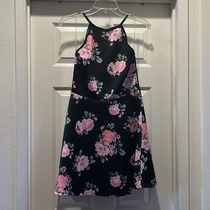 Semi Formal Flower Dress